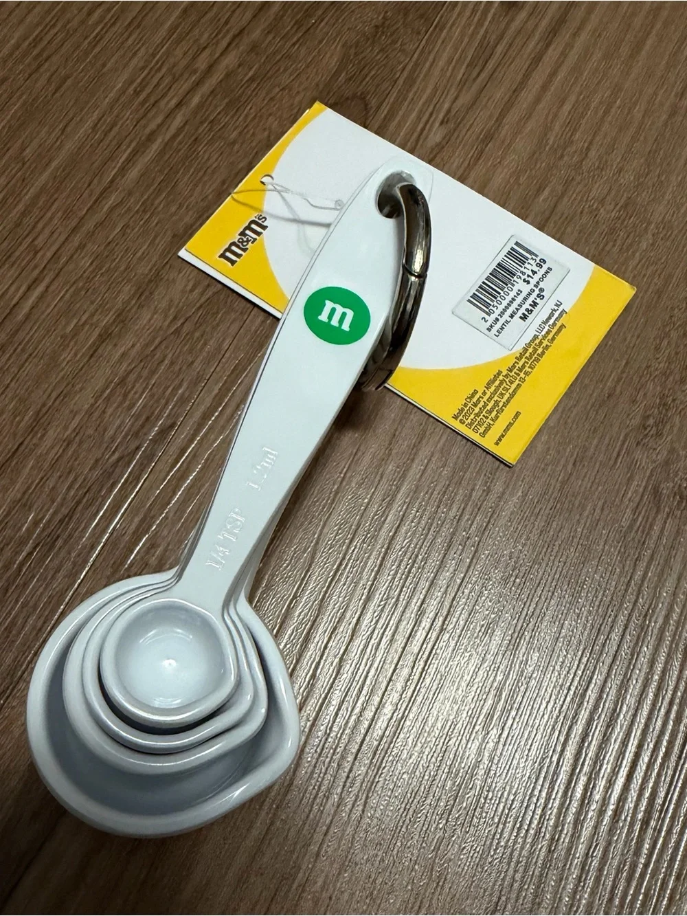 M&M Measuring Cup & Measuring Spoon Set